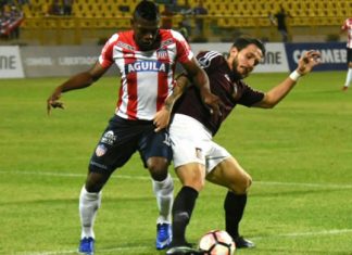 Junior Barranquilla fez 3 a 0 no Carabobo