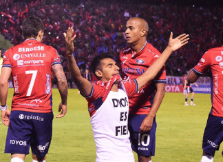 River Plate perdeu com o Jorge Wilstermann