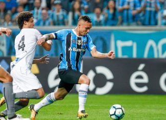 Time reserva do Grêmio no domingo